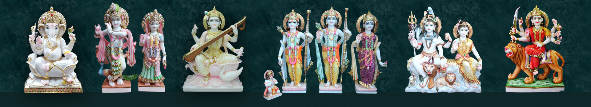 Marble Kali Mata Statue