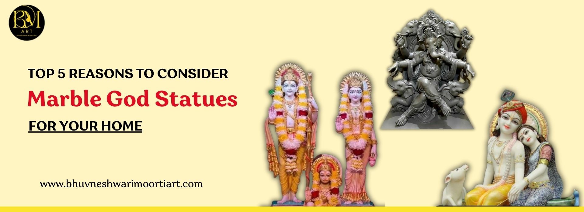 Top 5 Reasons to Consider Marble God Statues for Your Home