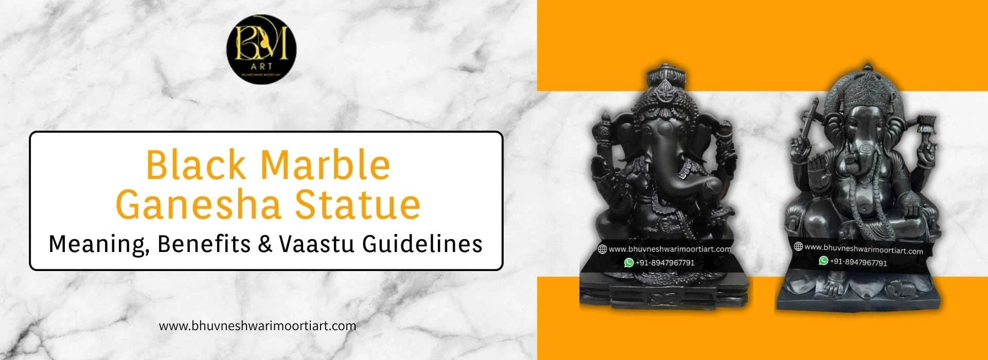 Black Marble Ganesha Statue: Meaning, Benefits & Vaastu Guidelines
