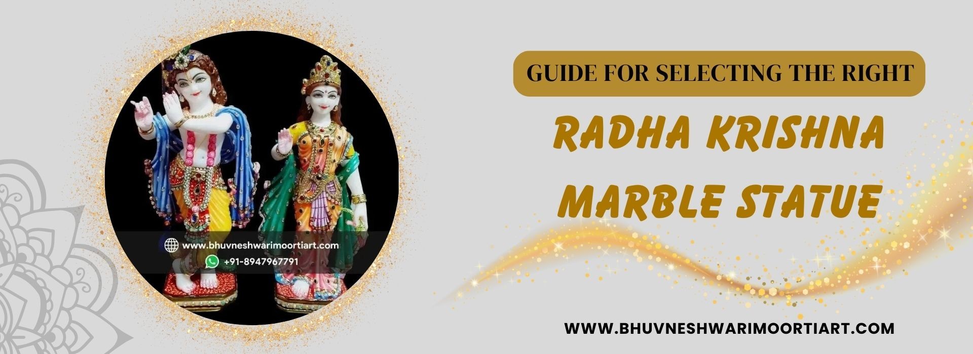 A Comprehensive Handbook for Selecting the Right Radha Krishna Marble Statue