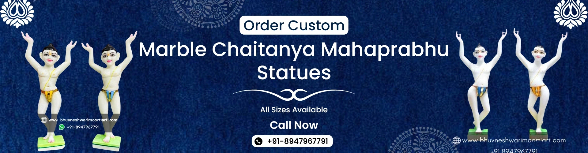 Chaitanya Mahaprabhu Statues