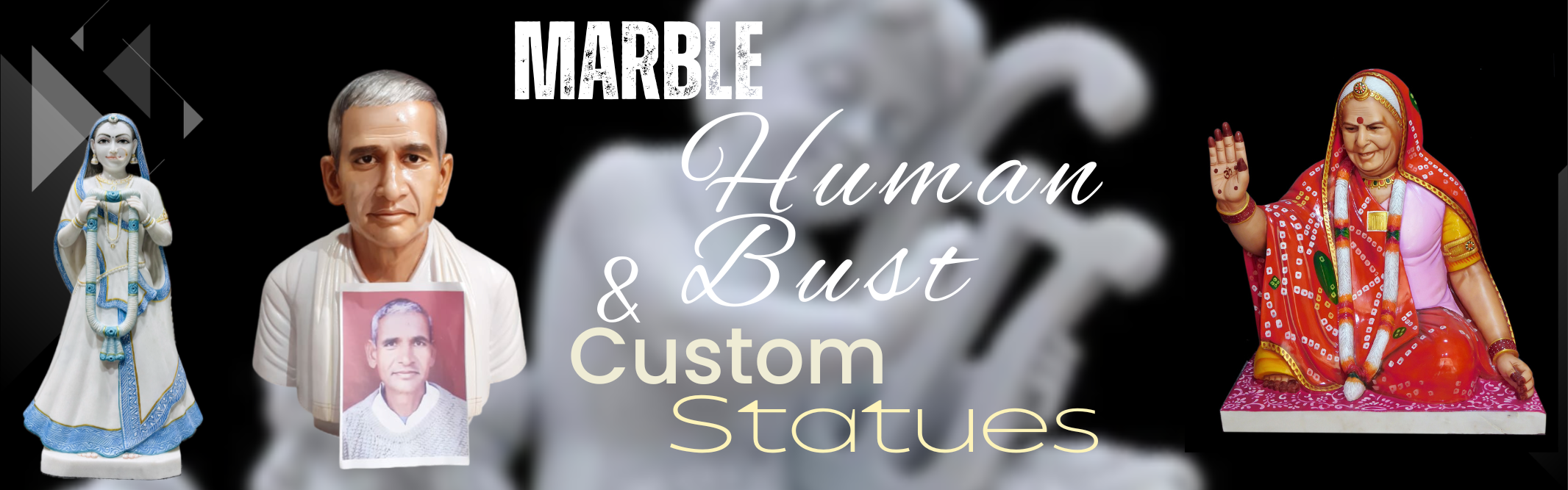 Custom Marble Human & Bust Statues