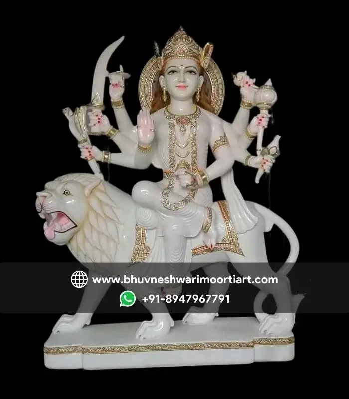 Maa Durga Murti Marble