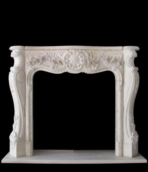 Luxury Marble Fireplace