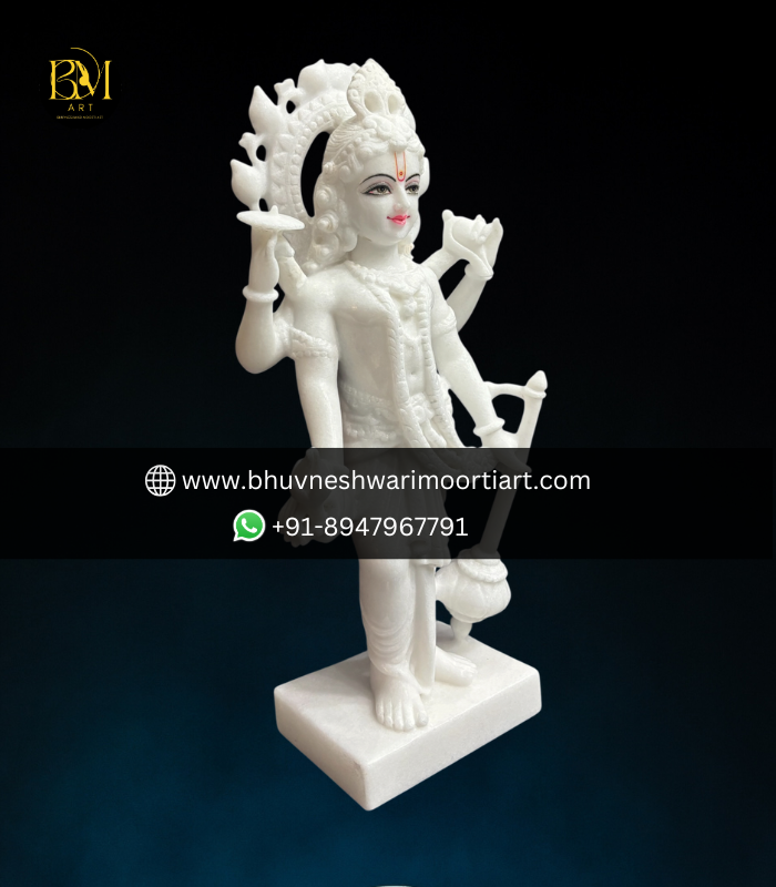 Marble Vishnu Ji Murti thumbnail