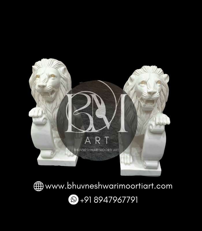 Lion Pair Sculpture