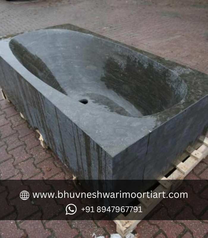 Marble Black Bathtub