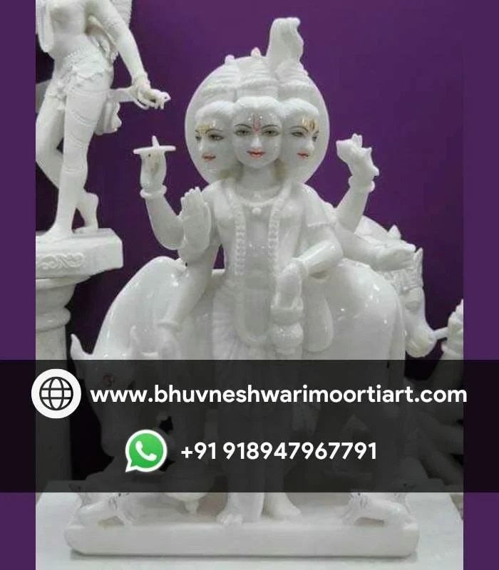 Dattatreya Marble Moorti
