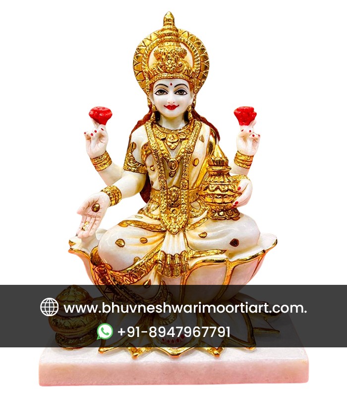 Mahalaxmi Marble Statue