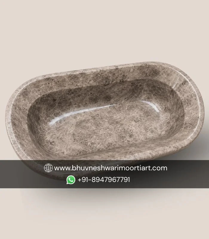 Marble bath tub for home
