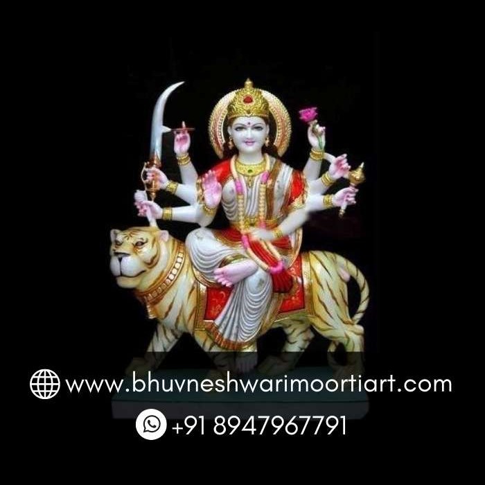 Maa Vaishno Devi Marble Statue