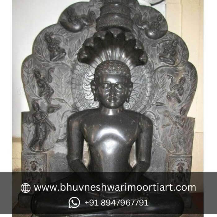 Home Marble Jain Statue