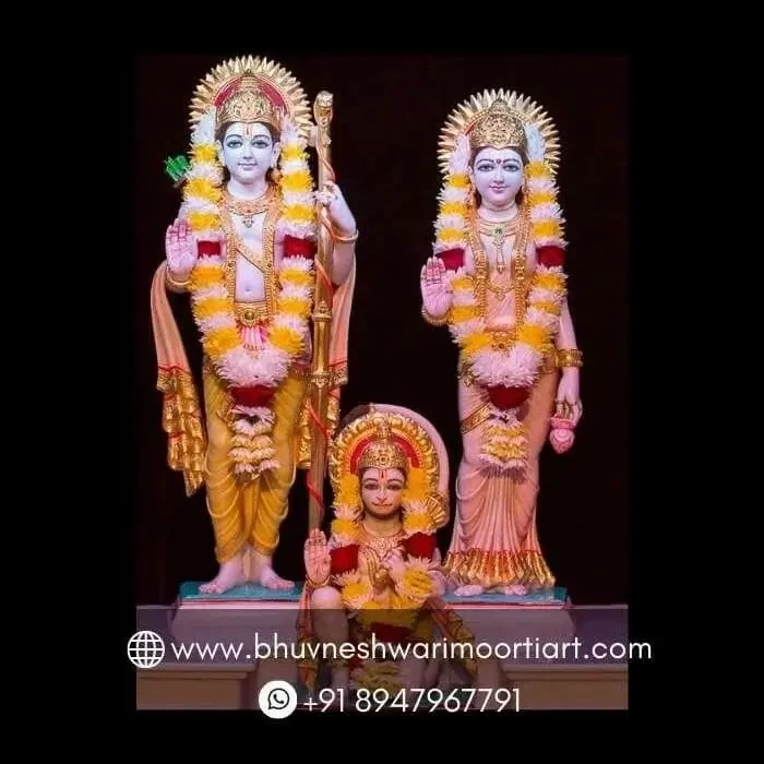 Ram Sita Hanuman Statue