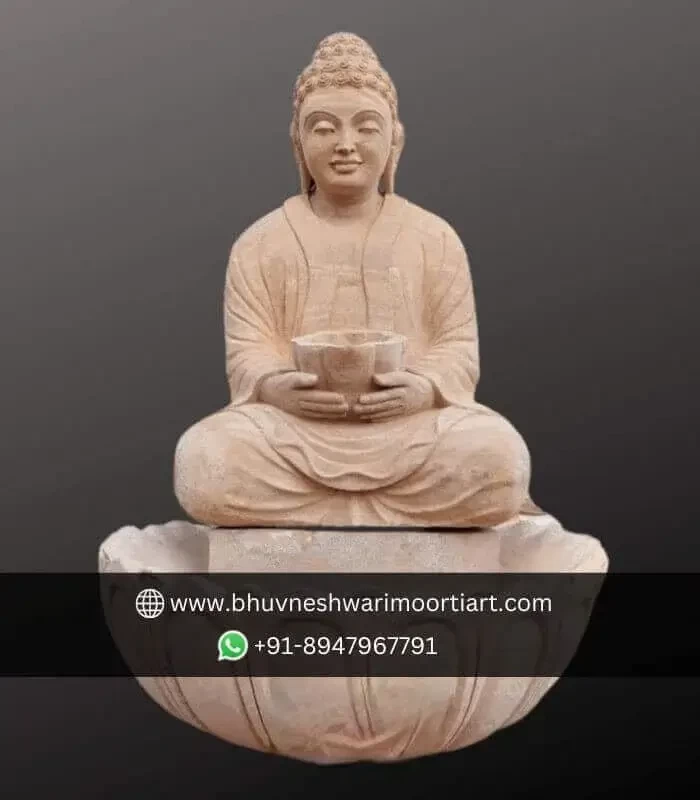 Sandstone Buddha Fountain