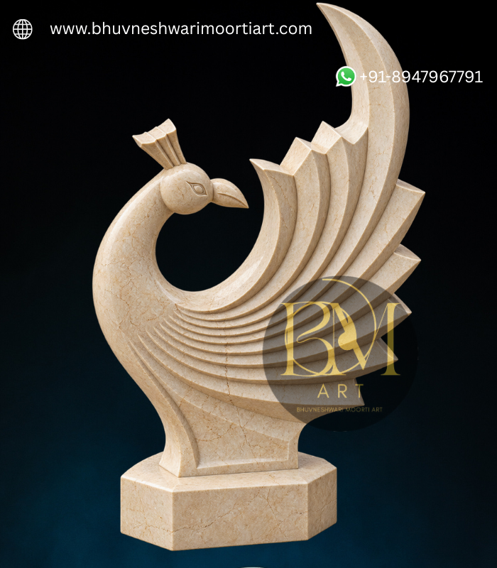 Luxury Italian Stone Abstract Sculpture