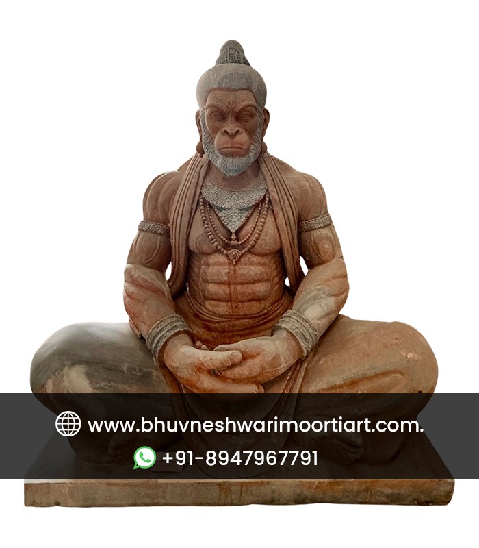 Dhyan Mudra Meditation Bajrangbali Statue