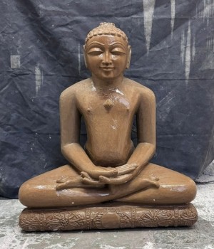 Vardhaman Mahaveer Marble Statue