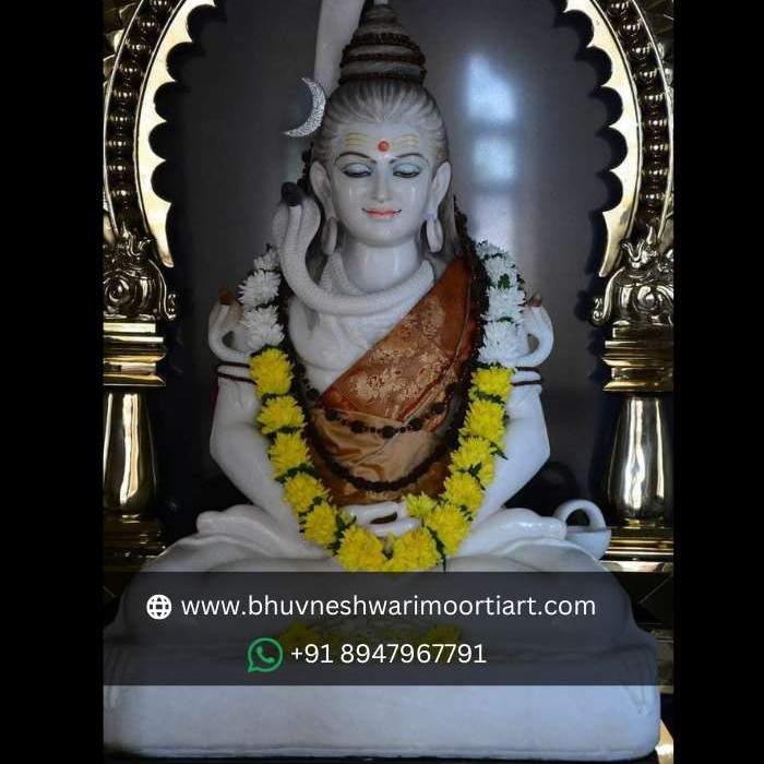 Makrana Marble Shiva Statue