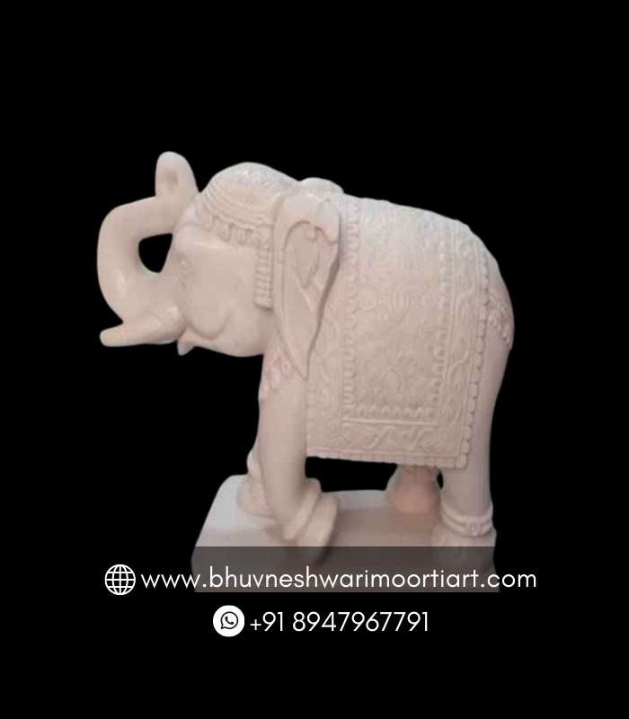 Stone Elephant Statue