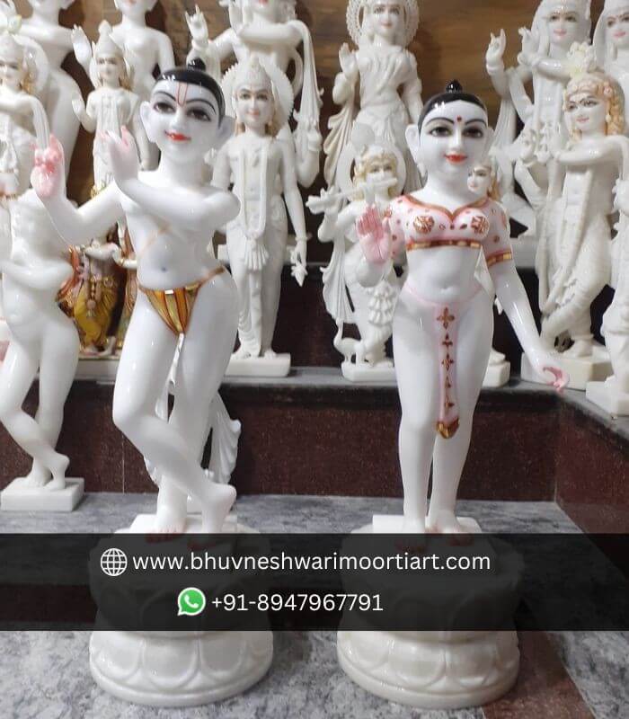 Iskcon Radha Krishan Statue