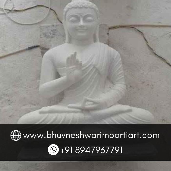 Marble Moorti Buddha