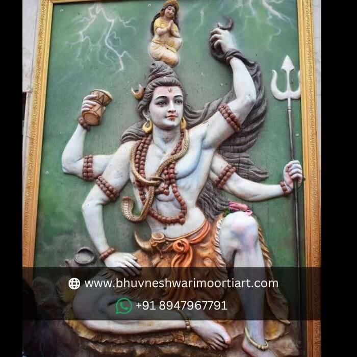 Rudra Avtar Marble Shiva Mural Art