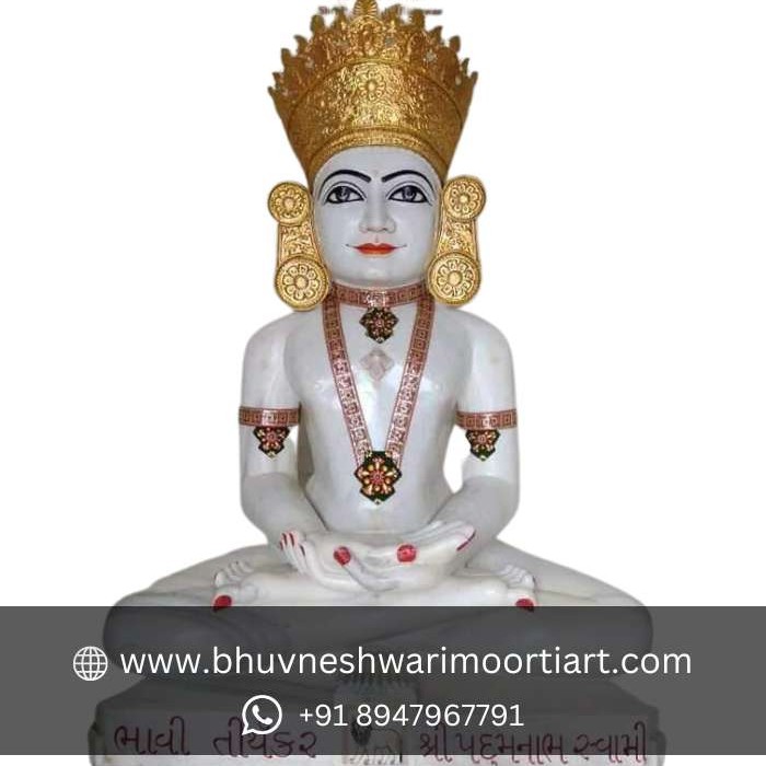 Marble Jain Statue