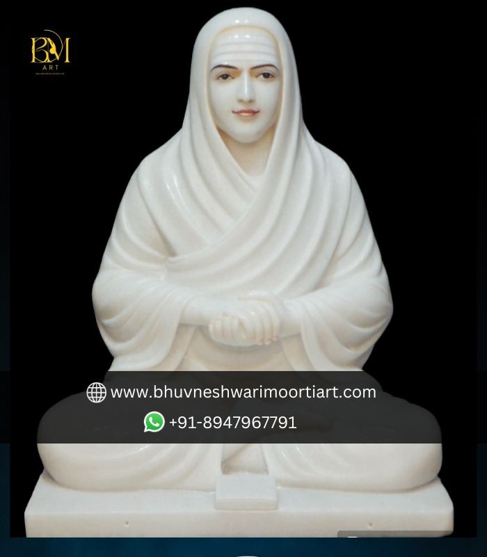 Ramalinga Swamigal Vadalur vallalar Marble Statue