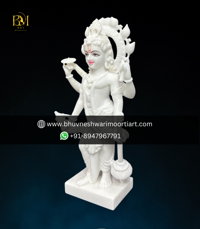 Marble Vishnu Ji Murti thumbnail