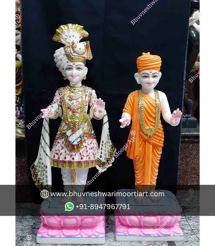 Marble Swaminarayan Statue