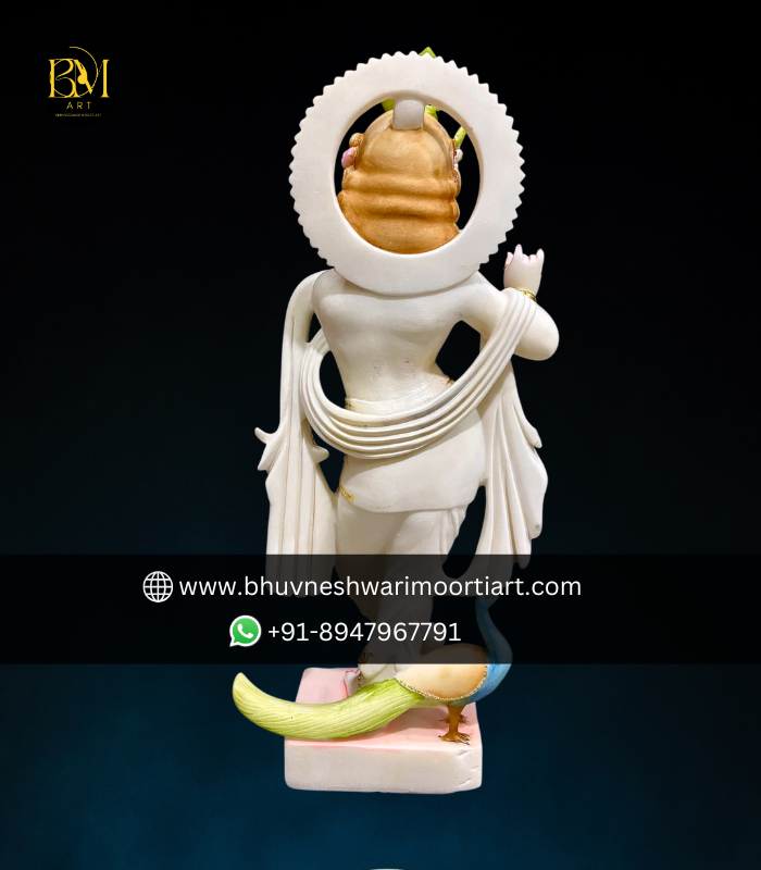 High Quality white Marble Krishna Statue thumbnail