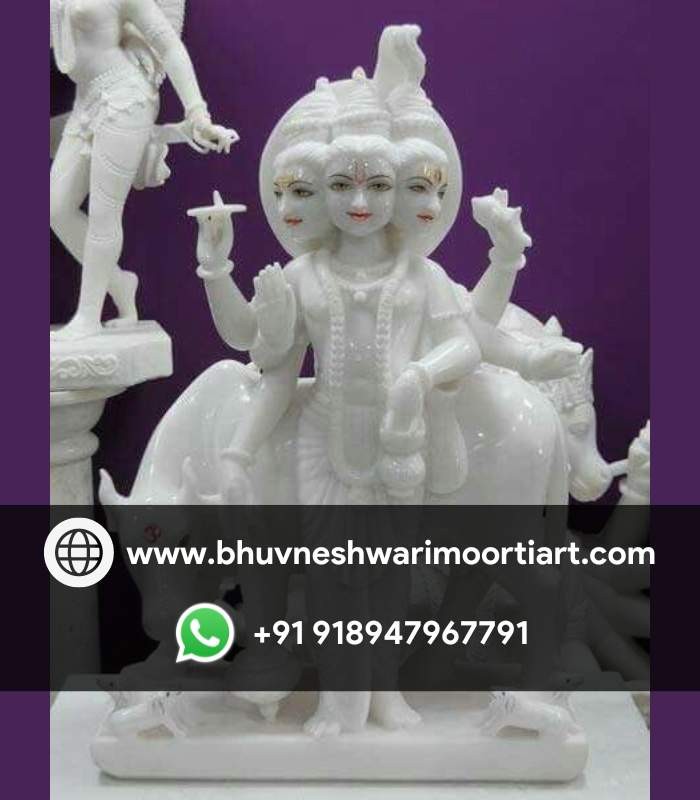 Dattatreya Marble Moorti