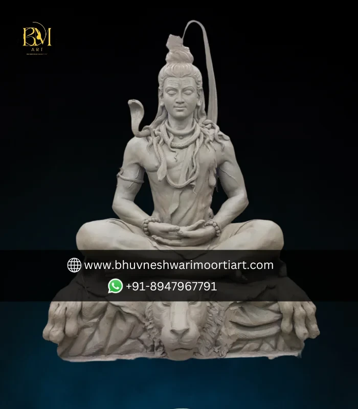 Clay Model of Shiv Ji 5Ft Size